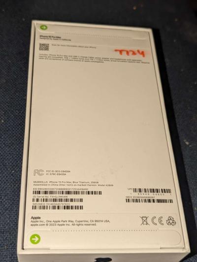iPhone 15 pro max brand new sealed in da box - Thumbnail 2