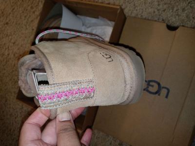 Brown Pink UGG Boots OBO and its yours - Thumbnail 2