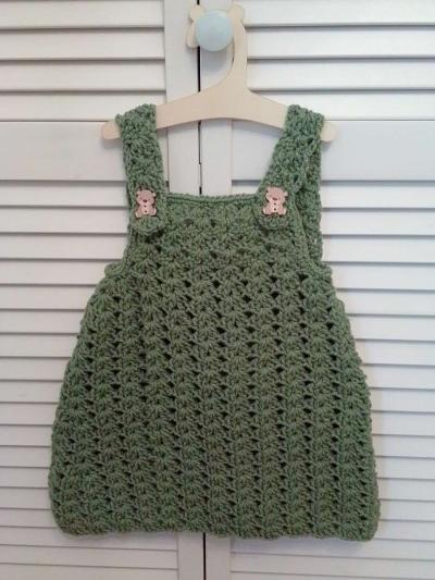 baby overall dress - Thumbnail 2