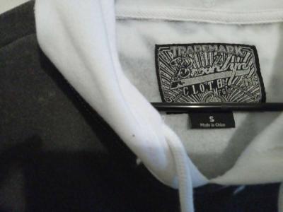 Mens Small BlackWhite Karma Hoodie - Thumbnail 2