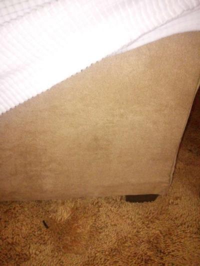 a threepiece couch set comes in gold I have a white covering - Thumbnail 2