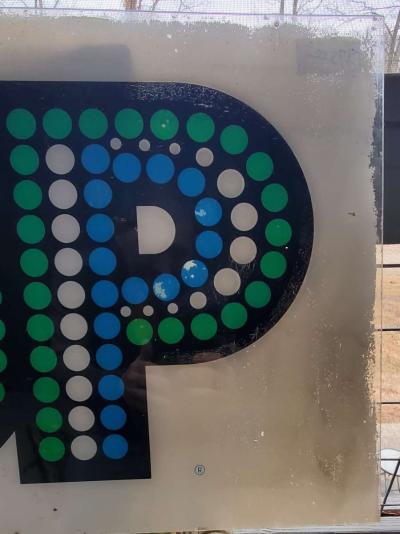 7 Up Plastic Acrylic Advertising Sign - Thumbnail 3