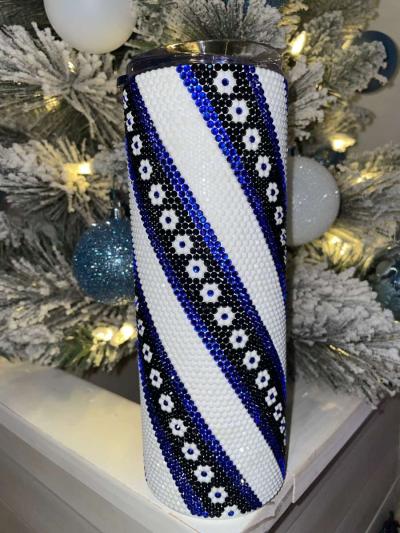 Bedazzled Flower Tumblers - Hutto, Texas