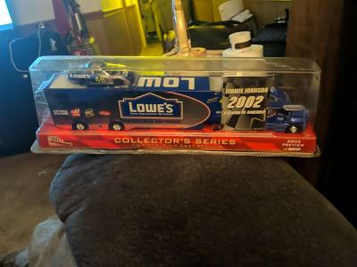 NASCAR Jimmie Johnson Trailer Rig  Die Cast Stock Car 2002 C - Thumbnail 2