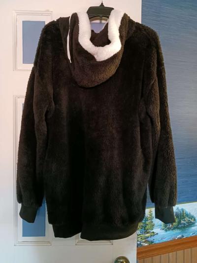 Womans Hoodie Coat - Thumbnail 2