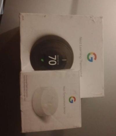 Google nest learning thermostat and sensor - Thumbnail 4
