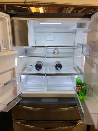 Stainless Steel 4Door Frigidaire Refrigerator - Thumbnail 2