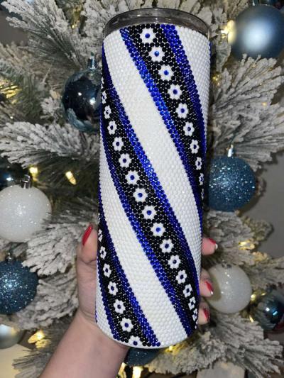 Bedazzled Flower Tumblers - Thumbnail 2