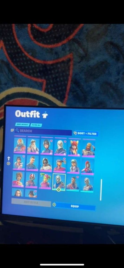 fortnitt og acc txt before purchase - Thumbnail 4
