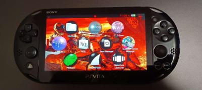 Fully Loaded PS Vita  256GB SD Card SD2Vita Adapter OEM Batt - Thumbnail 3