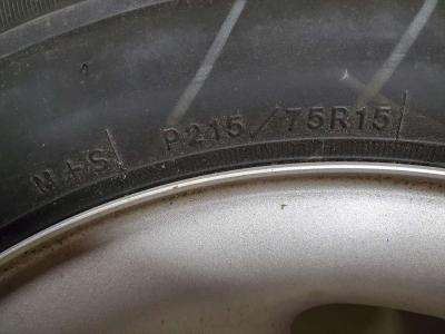 Jeep Wheel With New Goodyear Wrangler 21575 R15 Tire - Thumbnail 6