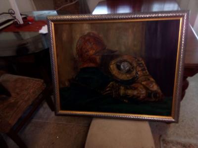 Rare vintage painting - Thumbnail 5