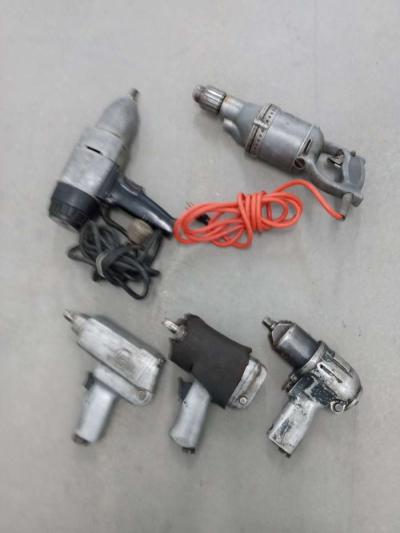 lot of 3 BD and Miller falls duty Air tools - Thumbnail 6