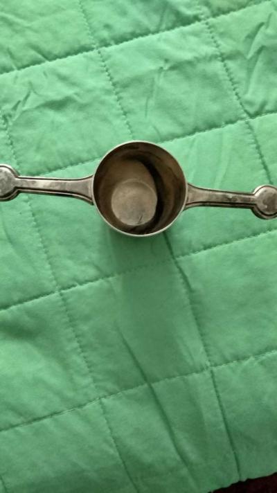 Vintage Watrous sterling silver jigger double handle - Thumbnail 2