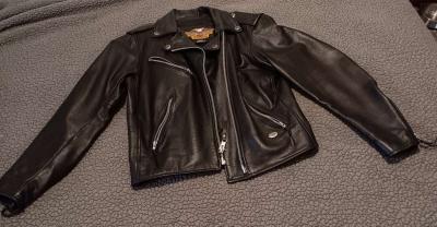 Harley Davidson Leather Womens Jacket - Hartford, Illinois
