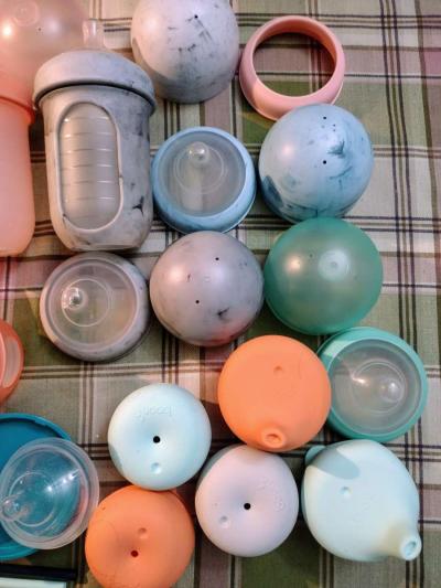 Interchangeable Boon Nursh baby bottles and sippy cup access - Thumbnail 4