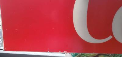 Coca Cola Plastic Acrylic Sign  Approximately 46 x 16 - Thumbnail 6