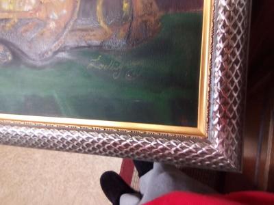 Rare vintage painting - Thumbnail 2