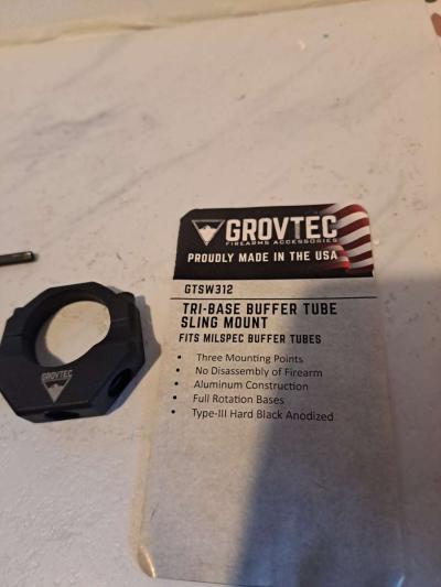 GrovTec US TriBase  Tube Sling Mount - Thumbnail 3