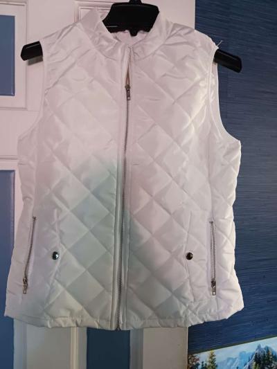 Ladies White Vest