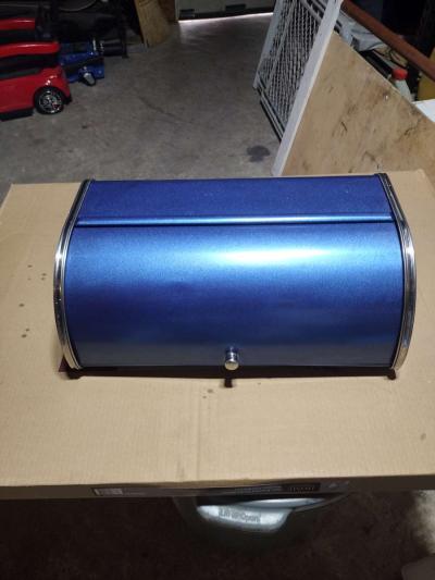 Vintage refurbished bread box