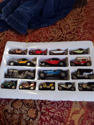 vintage Traffic Stopper Classic Car Rally Die Cast 15 pack c - Thumbnail 2