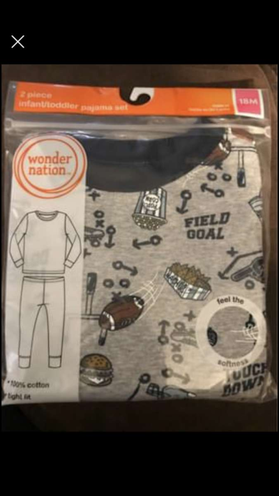 NWT size 18 month boy pajamas
