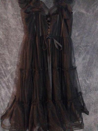 Corset style Corset is see thru around the bust - Thumbnail 3