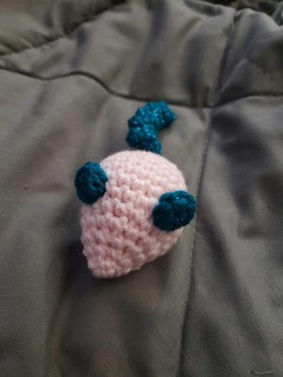 crochet cattoy mouse - Thumbnail 3