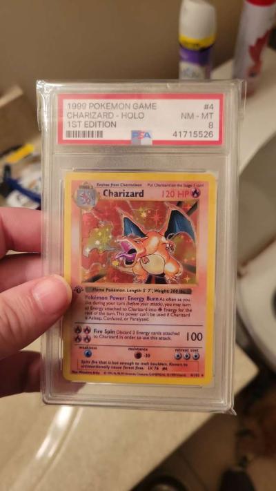 1st edition hol charizard card - Thumbnail 6