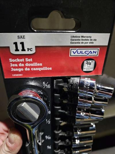 11pc Socket set - Thumbnail 3