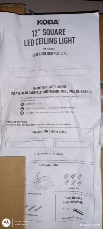 new Koda ceiling lights set of 2 - Thumbnail 4