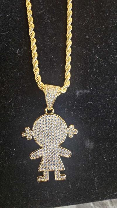 neckless with pedant 18 inch - Thumbnail 2