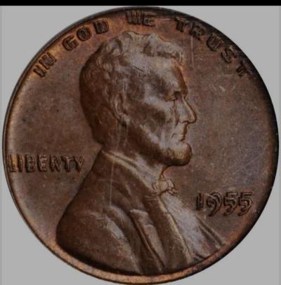 1955 PCGS MS65 CAC Doubled Die Obverse - Thumbnail 2