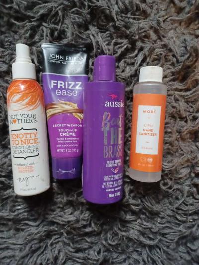 various items of home beauty and other supplies