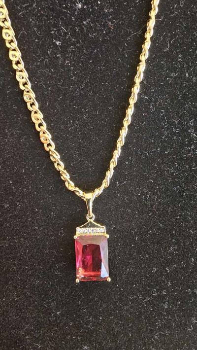 neckless with pedant 20 inch - Thumbnail 2