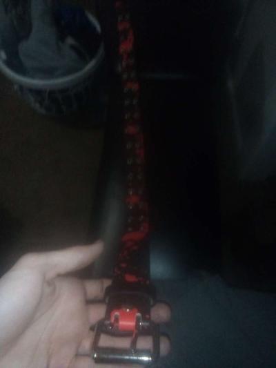 brand new small sized Zumiezs bloodstain belt - Thumbnail 3