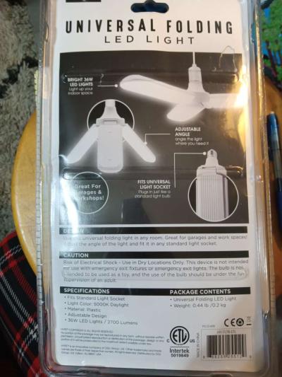 LED Folding Light - Thumbnail 3