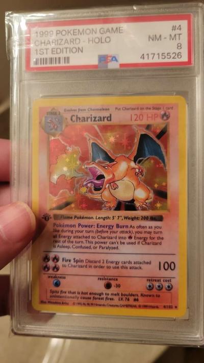 1st edition charizard holo pokemon - Thumbnail 5