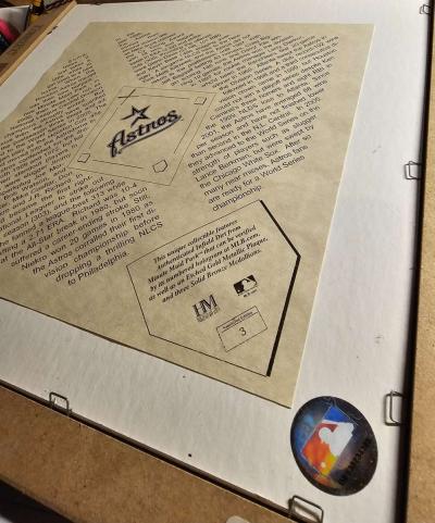 Astros Plaque - Thumbnail 2