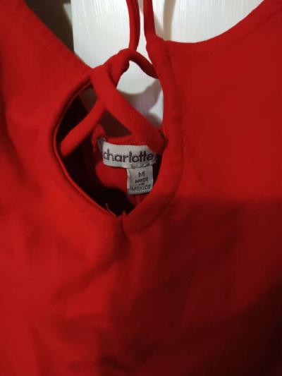 Dress red - Thumbnail 3