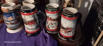 Budwiser beer steins - Thumbnail 6