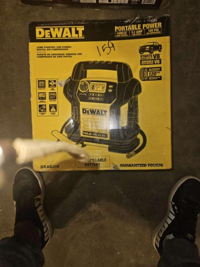 Dewalt portable power jump start with accessories - Thumbnail 2