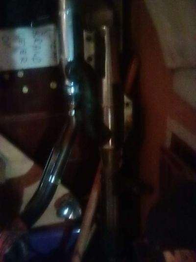 1999 Honda Shadow full exhaust polished chrome excellent con