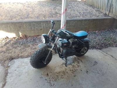 off road 196cc gas running Coleman  C T 200 mini bike - Thumbnail 5