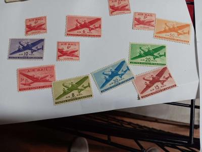 old stamps - Huffman, Texas