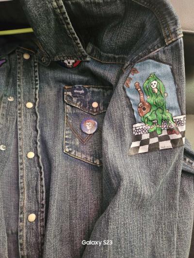 GRATEFUL DEAD Jean jacket 2xl - Thumbnail 5