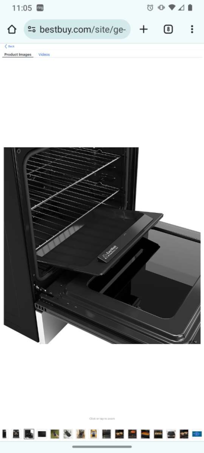 New GE stove with built in AIR fryer - Thumbnail 4