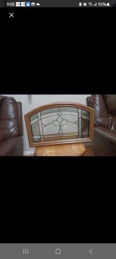 Front entry door tempered Glass - Mesquite, Texas