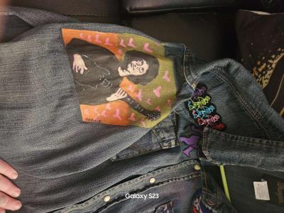 GRATEFUL DEAD Jean jacket 2xl - Thumbnail 4